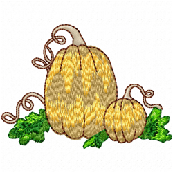 Pumpkin Embroidery Design 3 Pumpkin Embroidery Design 3